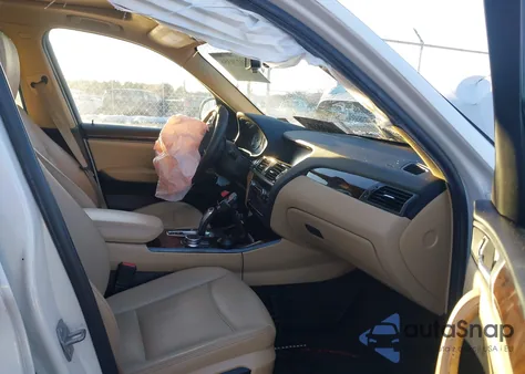 2017 BMW X3 xDrive28I из США, поврежденный, VIN 5UXWX9C31H0W69775